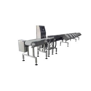 Bucket System SUS304 Weight Grader Machine 3000g Fish Grader machine