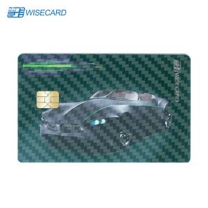 China SGS Metal Smart Card With Chip Magstripe Fingerprint Access Control on sale