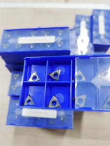 China Carbide Milling Inserts TPGX 090204L Equivalent To Mitsubishi Insert wholesale