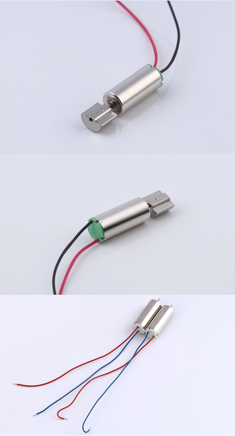 Faradyi Customized Model Airplane,Brushed Miniature Vibration Motor,Pin-type Coreless Dc Motor