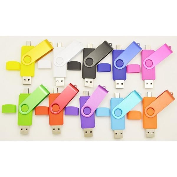 Smart Phone Rectangle USB Flash Pen Drive External Mem OTG 4gb 8gb 16gb 32gb