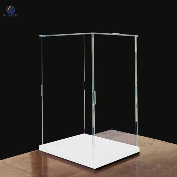 Quality Multifunctional Dust Proof Acrylic Display Box Clear Display Case Customizable Logo for sale