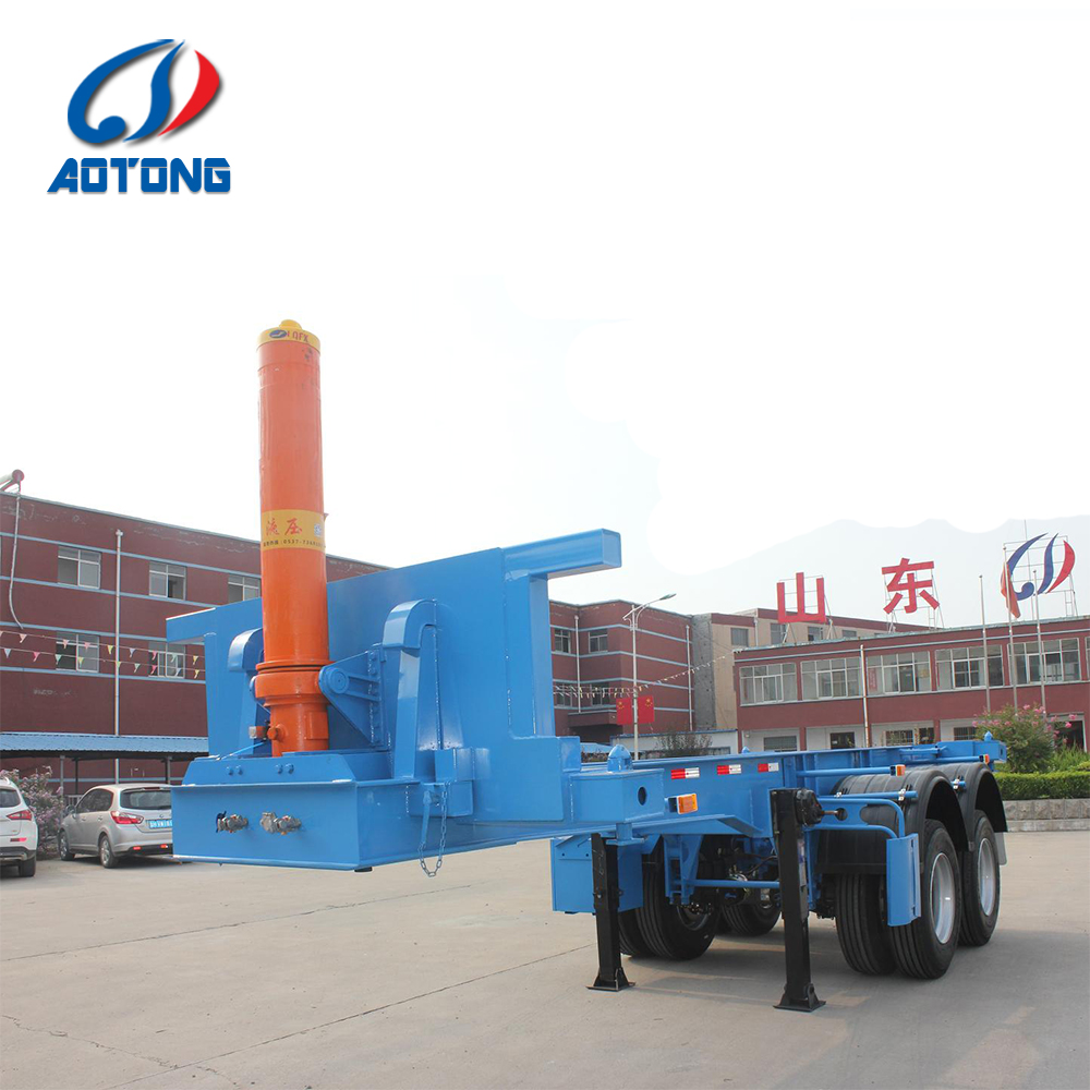 Semi-Trailer Hydraulic Axis Steerable Cast Semi Trailer for Multi Axles Bridge Girder Transport