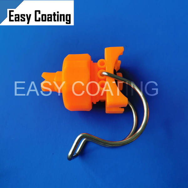 PP plastic with 304 stainless steel clamp clip spray nozles with adjustable ball joints