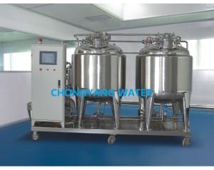 China SS Cip Solution Water Tank Washing Automated Brewery Cip System In Food Industry wholesale