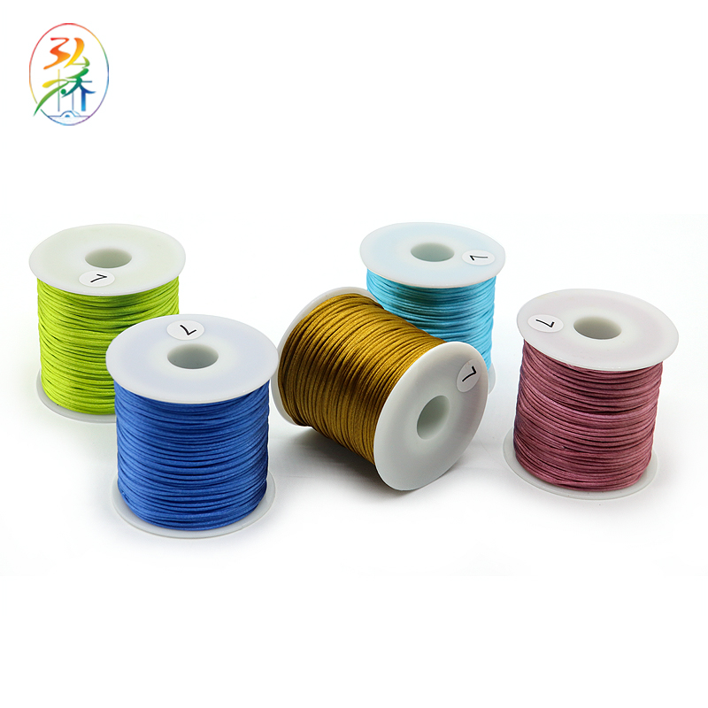 80m Nylon Cord 0.4mm Rope Bracelet String DIY Macrame Line for Nylon Thread Bracelets