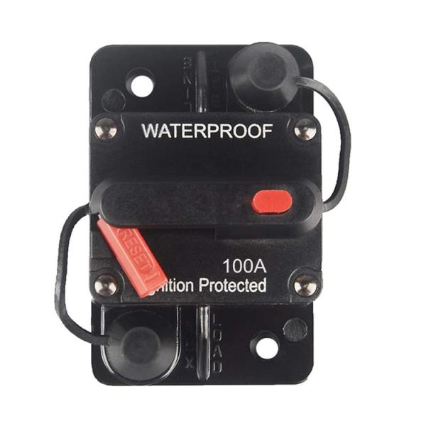 Quality 100 Amp Waterproof Circuit Breaker / Manual Reset Breaker Phenolic for sale