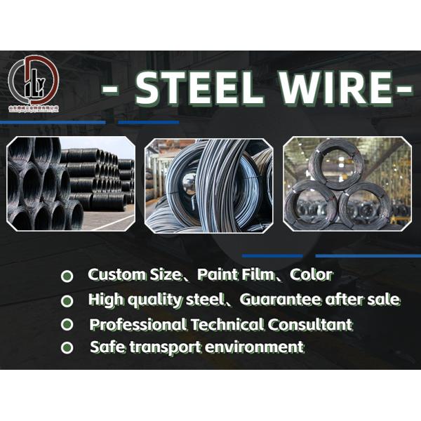 Q195/SAE 1006 1008 1010 1022 6mm Wire Rod for Nail Coil Weight 2.5-3.5tons Cutting Service