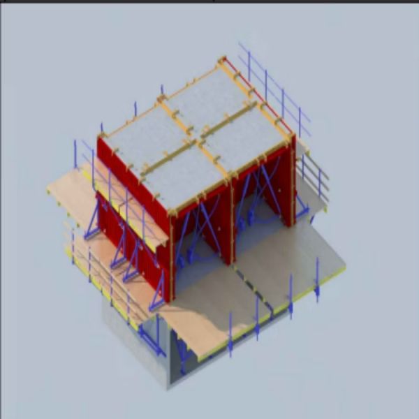 High Rigidity Modular Steel Formwork for Corrosion Resistant Tunnel Concrete Lining
