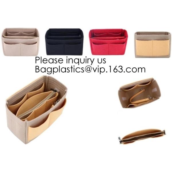 Customized Size Wholesale Felt Baby Diaper Bag,Multi-colored felt baby diaper caddy organizer with PU handle Multiple La