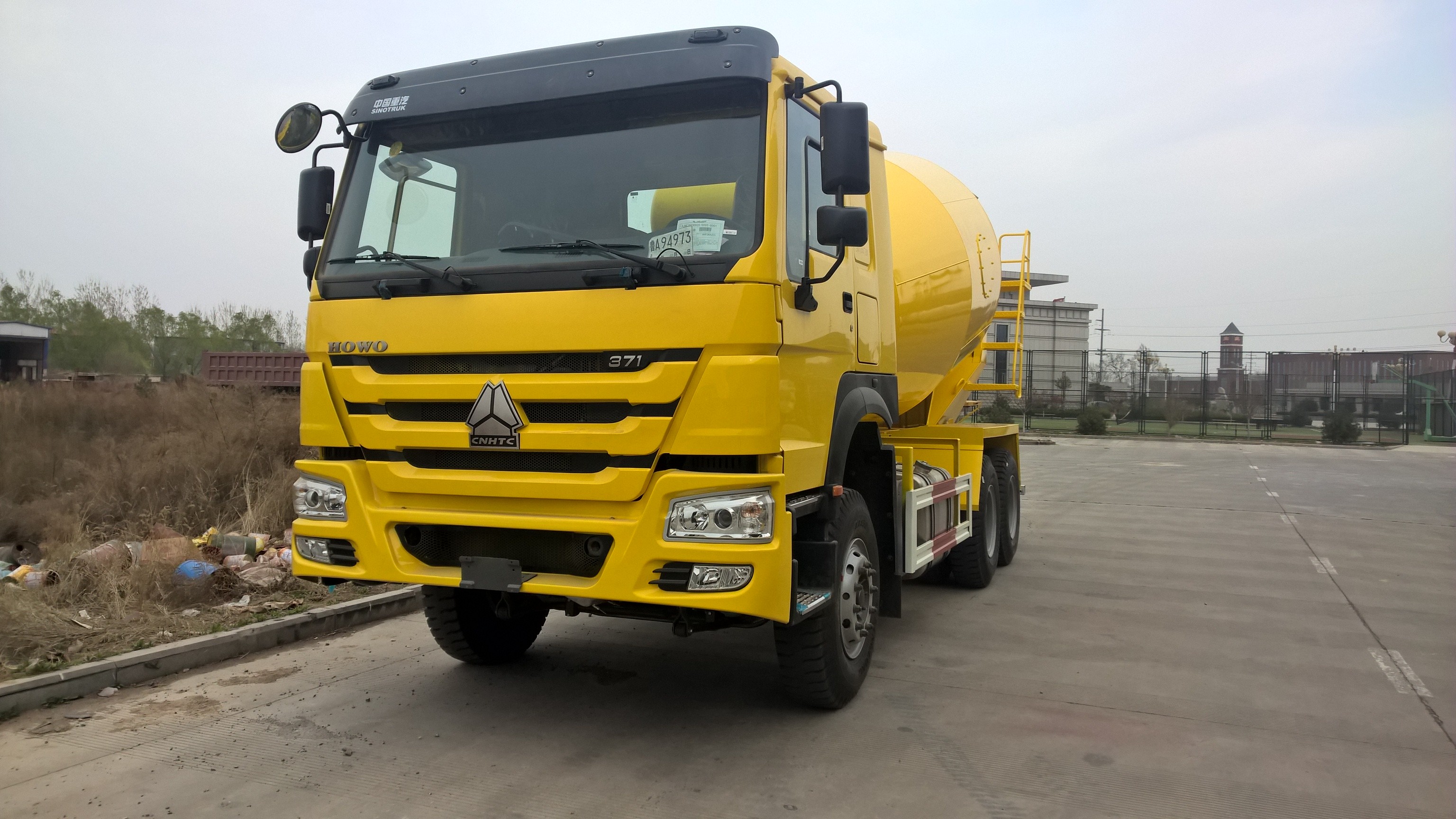 16 Ton 8M3 10M3 Mixer Tank Truck For Construction Site