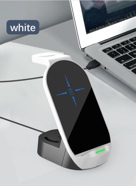 Quality White Multifunction Wireless Charger with 1 Year Input 5V/2A for sale