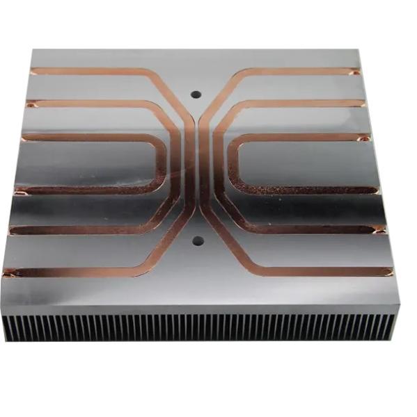 Quality CNC Machining Part Double Side Spreading IGBT Assemblies Aluminum Heat Pipe Heat Sink for sale