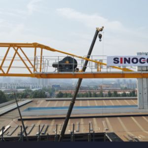 China Self Erecting Luffing Tower Crane Topless 10 Ton on sale