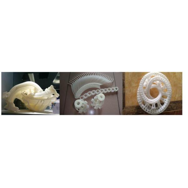 Multi - Faceted White Nylon SLA 3D Printing Innovative For Industry