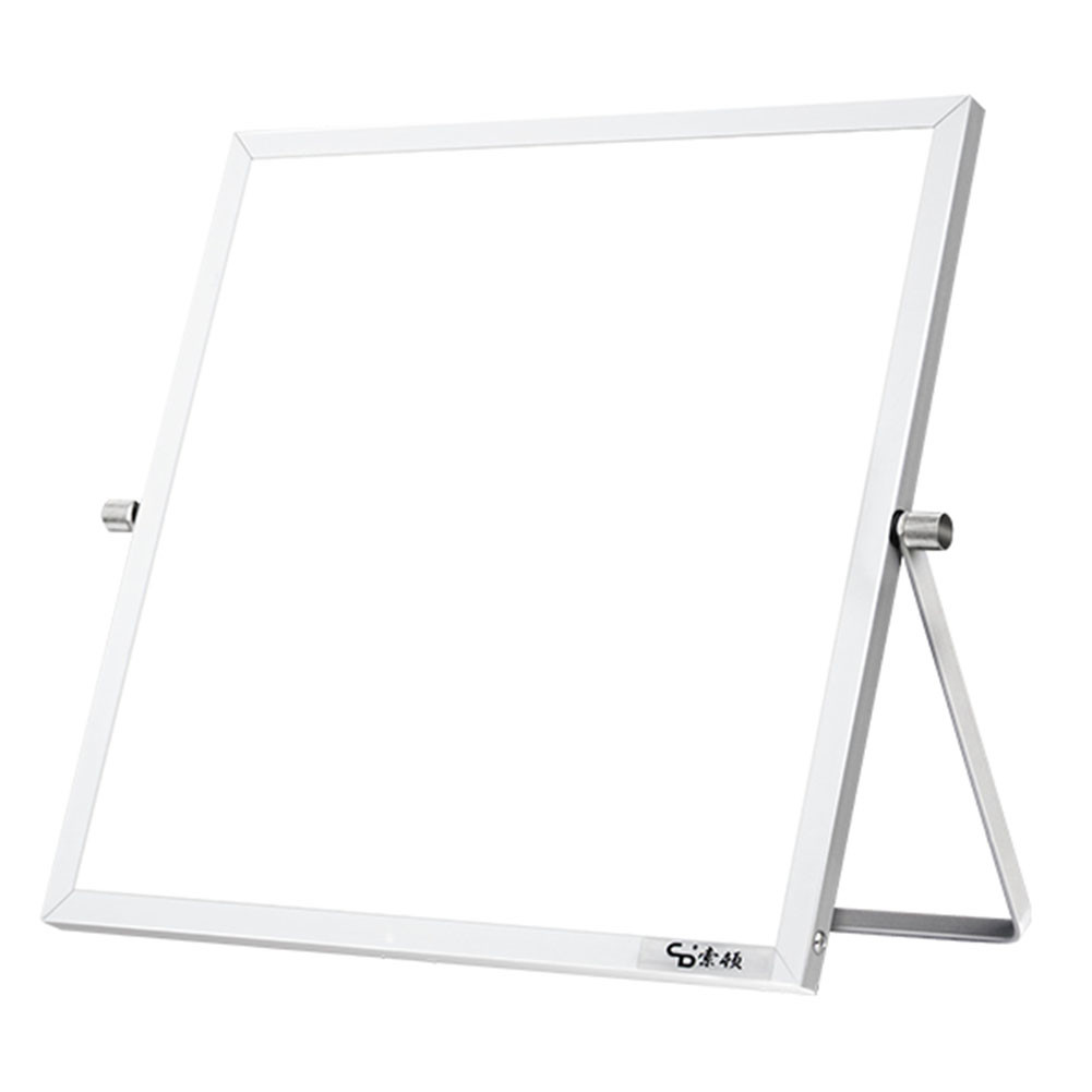 China Desk Top Dry Erase Whiteboard With Stand Frosted Aluminium Alloy on sale