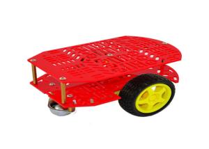 China Two Wheel Drive Arduino Car Robot Multi - Hole With Red / Yellow Color wholesale