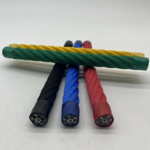 Customized Size Playground Climbing Nets Made Of 6 Strand Polyester Combination Rope Length 500m Or 250m One Roll