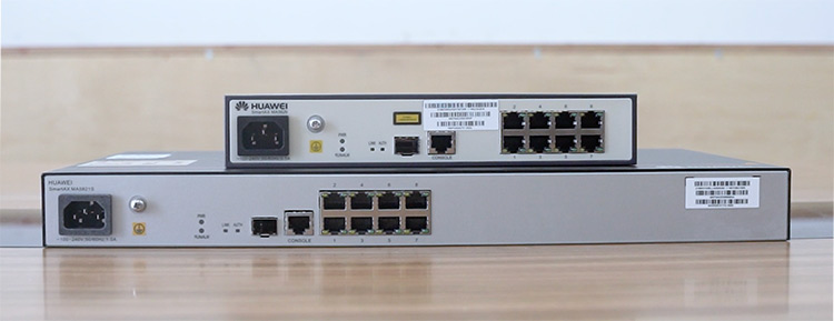 1 Gigabit Passive Fiber Optic Access ONU EG8040P with 4 GE Uplink POE and TCP Network