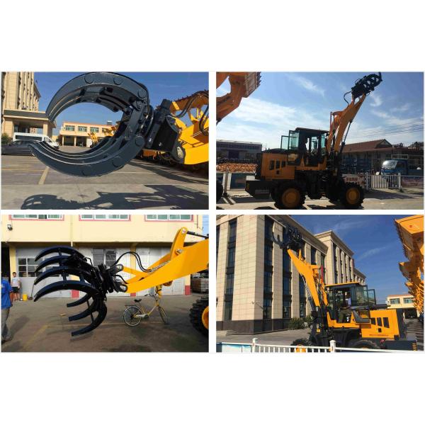 3500mm Max.Dump Clearance Compact Front End Wheel Loader, 2200kg Rate Load Mini Front End Wheel Loader