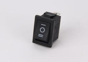 China Industrial 3 Pins Push Button Rocker Switch 21 * 15MM ON - OFF - ON PC Button on sale