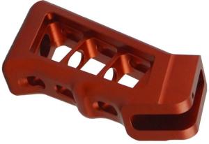 China Anodized Aluminum Custom Precision Machining , Red Precision CNC Machining Services wholesale