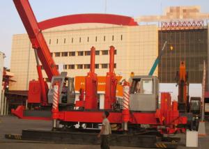 China Powerful Hydraulic Pile Pressing Machines For Clay Soft Soil Sand Layer wholesale