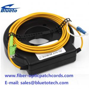 China Yellow E2000/APC-LC/UPC OTDR Lunch Cable 1km Single Mode Fiber Optic Test Cable Mini Box E2000 To LC Simplex wholesale