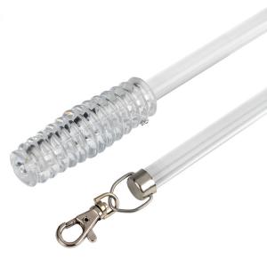 China 10mm 13mm Clear Transparent Fabric Curtain Pull Wands wholesale