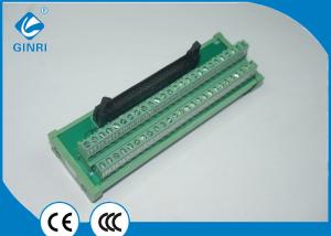China IDC Connector Terminal Block Interface Modules 50 Poles With Excellent Stability wholesale