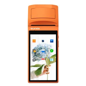 58mm Android Handheld POS Terminal SUNMI V1S For Online Orders
