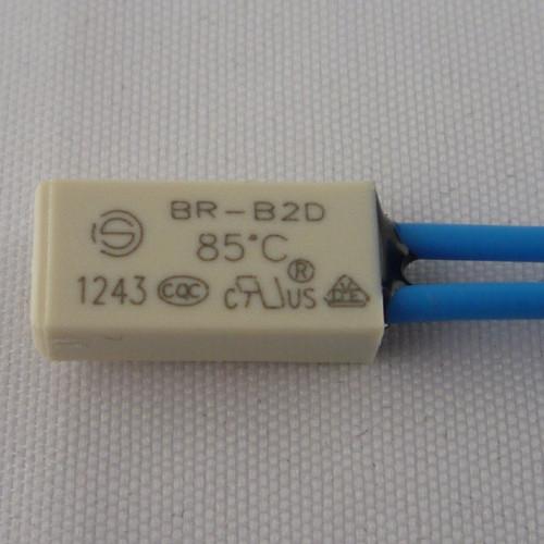 Quality Compact 250V 5A AC Thermal Protector , Bimetal Thermal Switch For Coils for sale