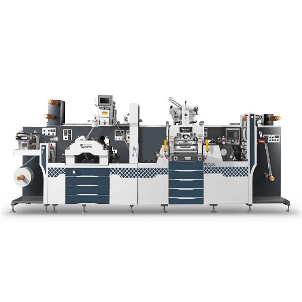 Electric High Speed Sticker Label Die Cutting Machine Automatic 20KW