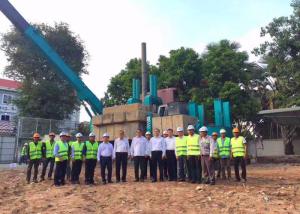 China High Efficient T-WORKS ZYC Series Hydraulic Piling Machine For Various shapes Of The Precast Concrete Pile wholesale