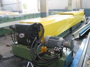 China Strong Electric Controlling Gutter Roll Forming Machine Downspout Machine wholesale