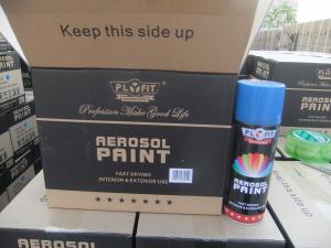 China Black Color Graffiti Spray Paint 400ml fast drying Good Fastness Coloring Effects wholesale