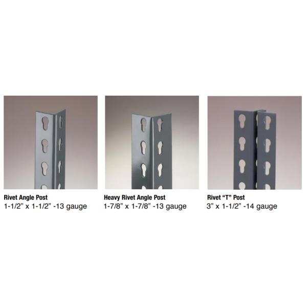 Hand Picking Boltless Rivet Storage Shelving