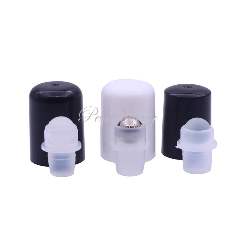 Empty 5g Glass Roll On Bottles 5ml Essential Oil Roller Bottles With Plastic Cap
