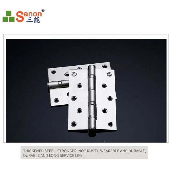 Stainless Steel Ball Bearing Hinge Standard Metal Gate Hinge Steel Heavy Duty Hinge