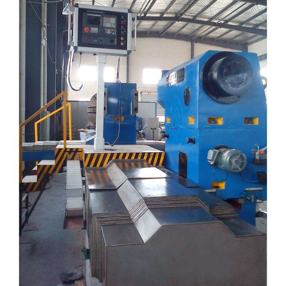 Automated Heavy Duty CNC Lathe Machine / Roll Turning Semi CNC Lathe Machine