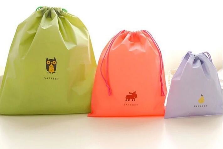 Polyester fabric drawstring bag /advertising pull rope backpack cloth bag /nylon shoulder pocket customization BAGEASE