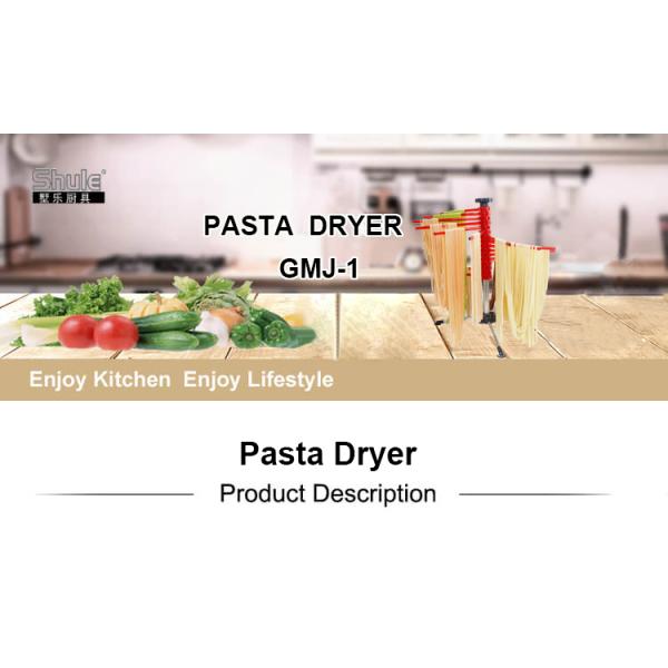 Stainless Steel Spaghetti Pasta Drying Stand ABS Foldable For Home Hotel Restaurant