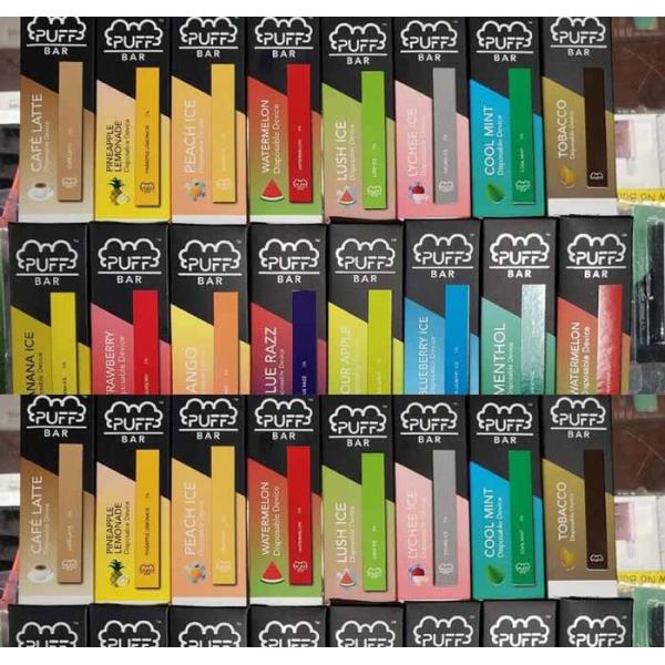 550mAh Puff Plus Electronic Cigarettes And Fittings