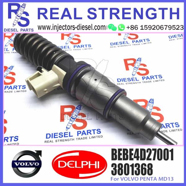 injector common rail injector 3801368 BEBE4D27001 For V-O-L-V PENTA MD13 diesel fuel injector BEBE4D18001