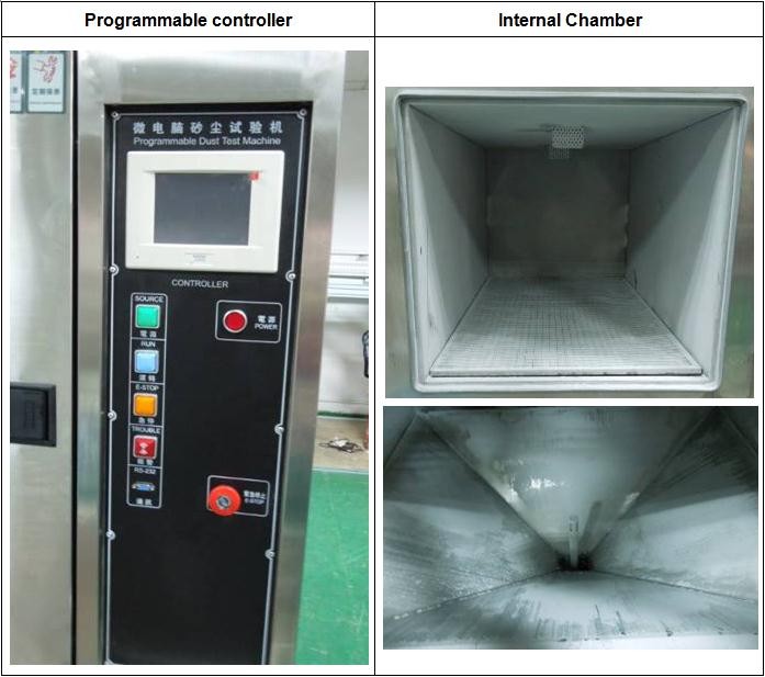 LED Light Sand And Dust Testing Machine Environmental Test Chamber