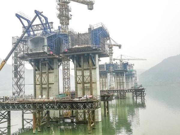 Quality Flexible Q235B Steel Bridge Formwork Systems Strong Structure Mounted Easily for sale