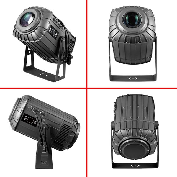 300W LED Water Effect Gobo Projector with Adjustable Zoom