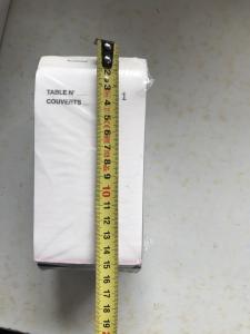 Two Staples Binding Waitor Pad carbonless paper with numbering