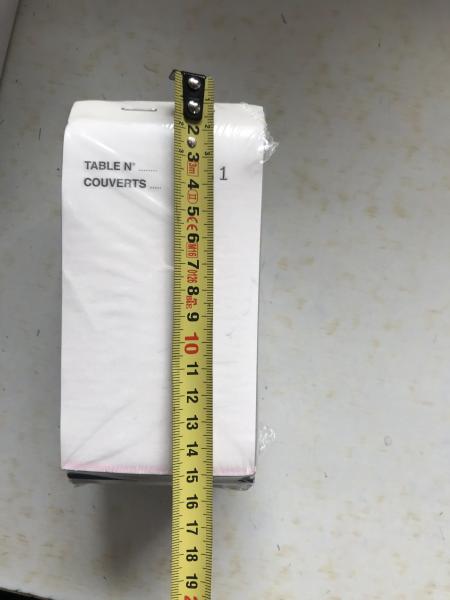 Quality Two Staples Binding Waitor Pad carbonless paper with numbering for sale