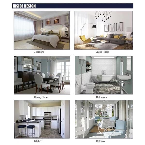 Architectural Light Steel Prefab House / Modern 2 Bedroom Prefab House